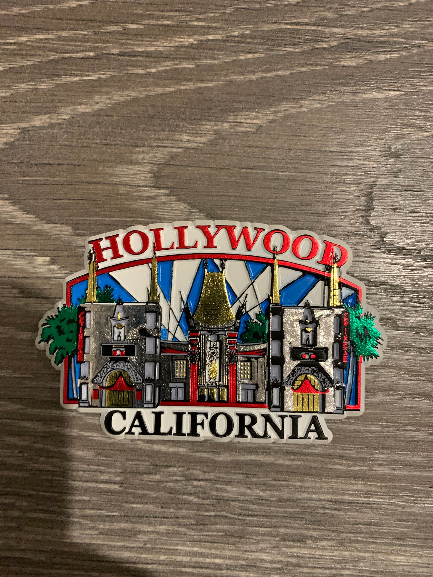 Hollywood Resin Magnet