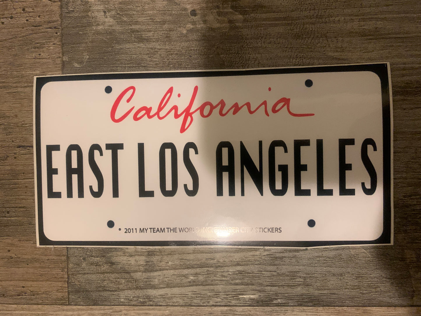 East Los Angeles California Bumper Sticker