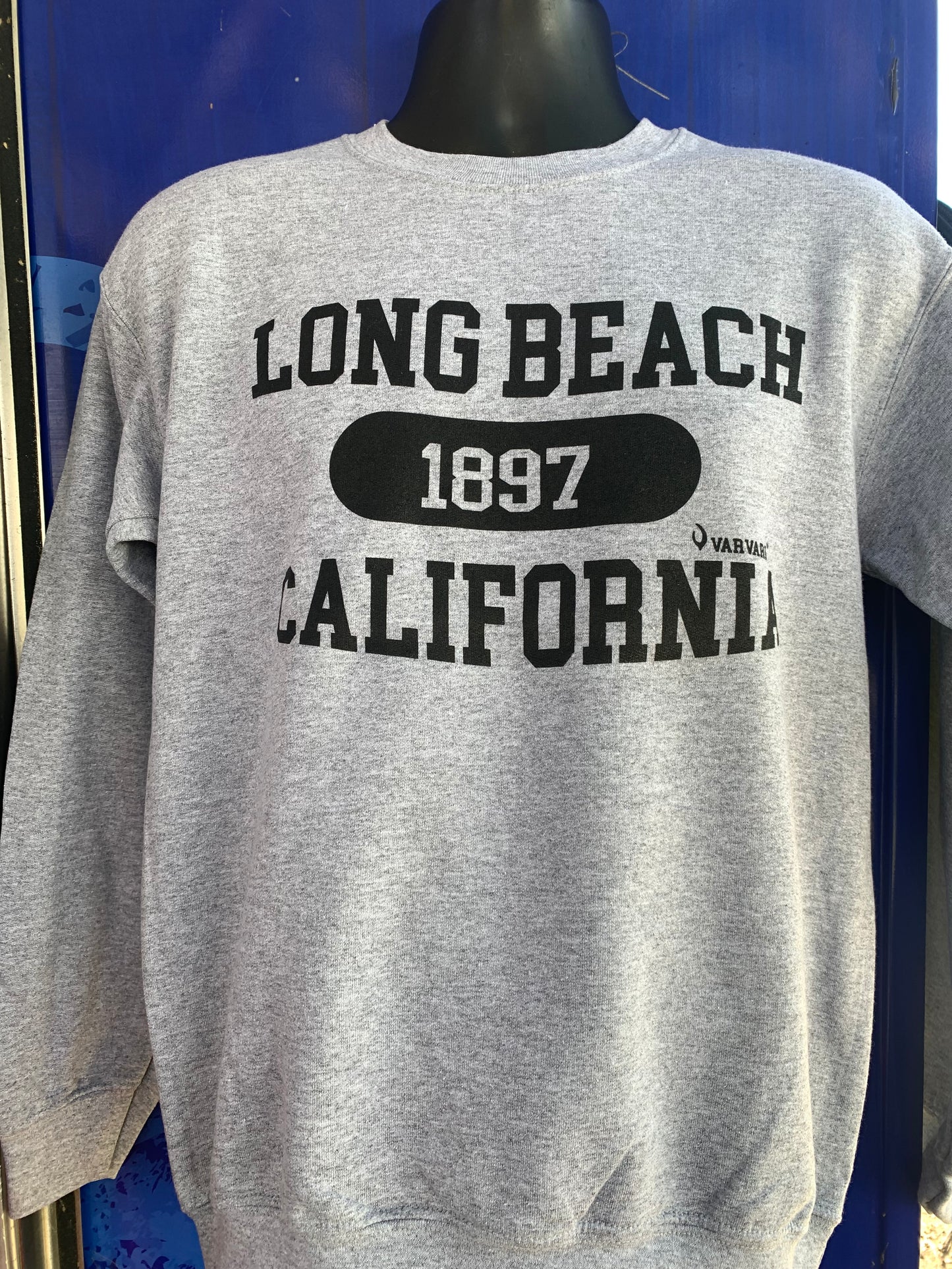 Long Beach 1897 Sweatshirt Heather Gray