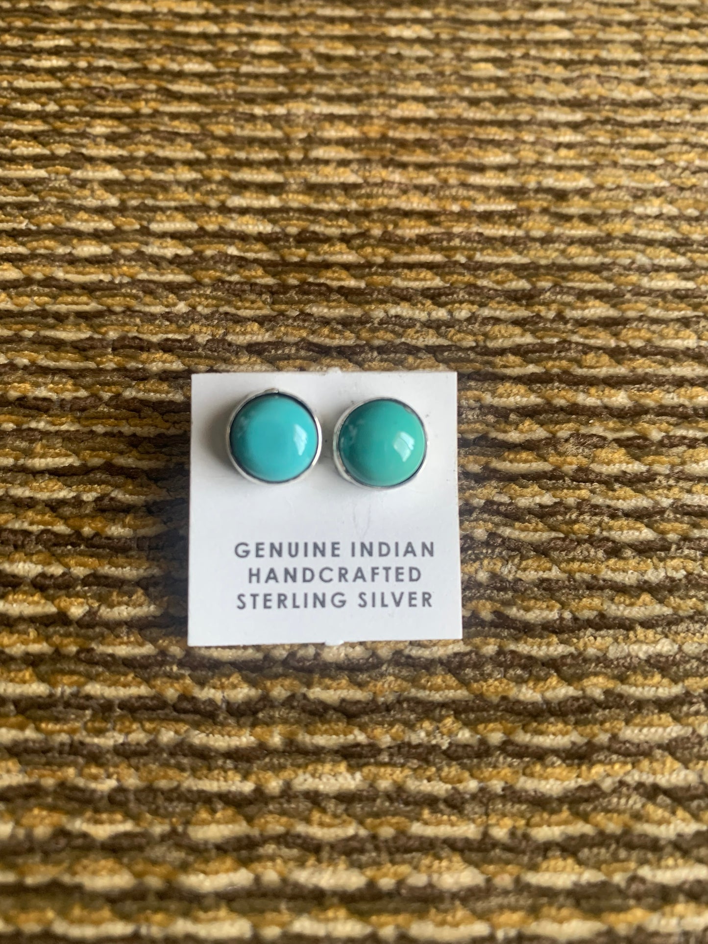 Native American Indian Handmade Silver Earrings