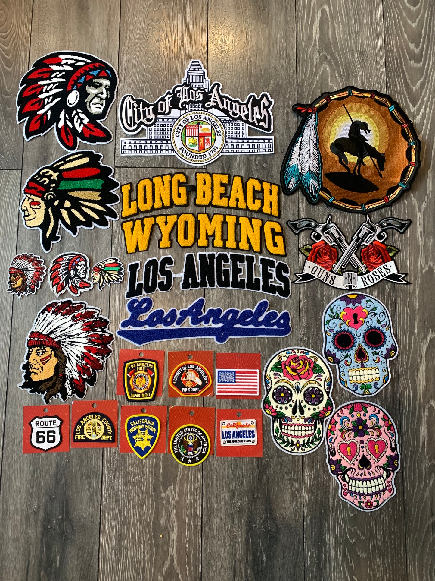 Iron on Patch-Los Angeles