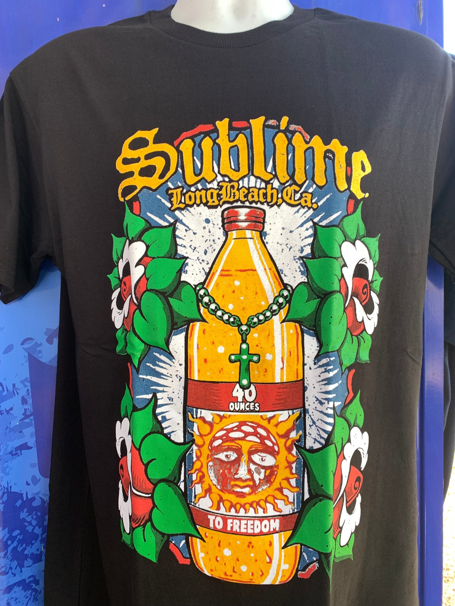 Sublime Long Beach 40 ounces of Freedom t-shirt