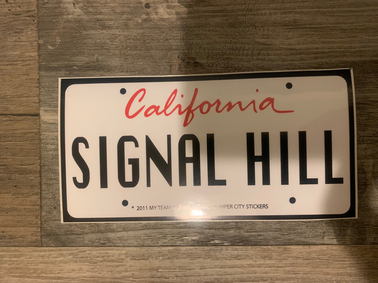 Signal Hill Long Beach California Bumper Sticker