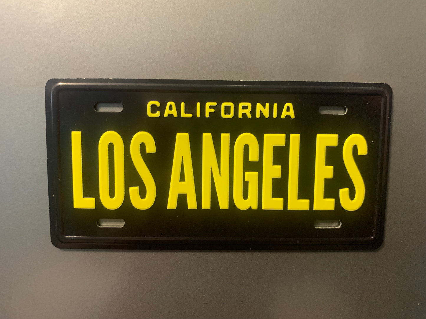 Los Angeles Bike license plate magnet