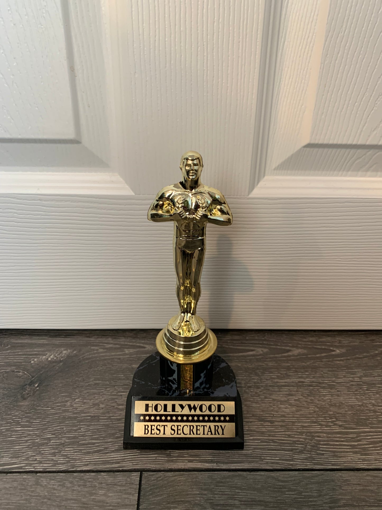 Oscar Hollywood Award Trophy Replica -Best Secretary