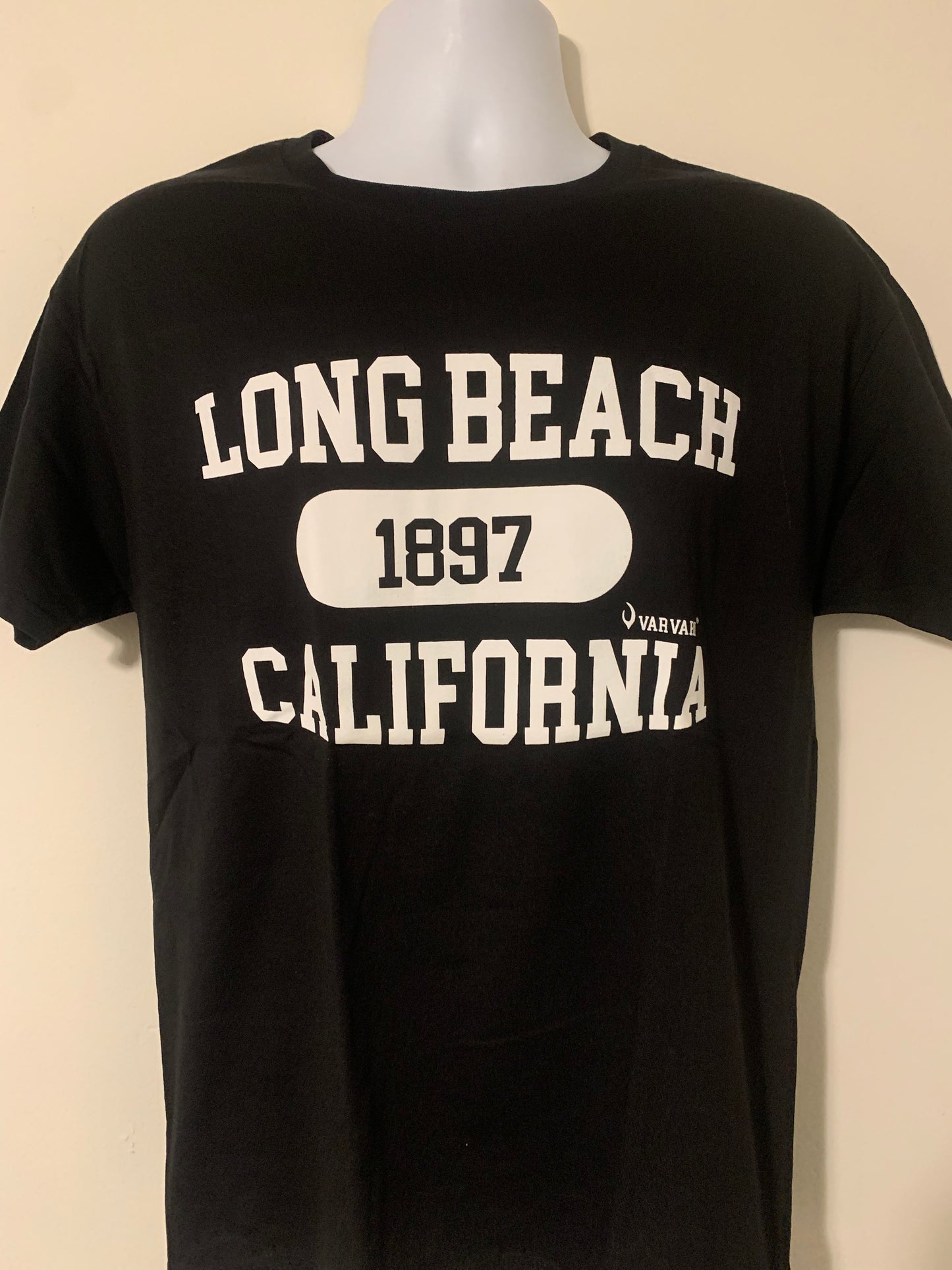 Long Beach 1897 by Varvari TM T-Shirt black