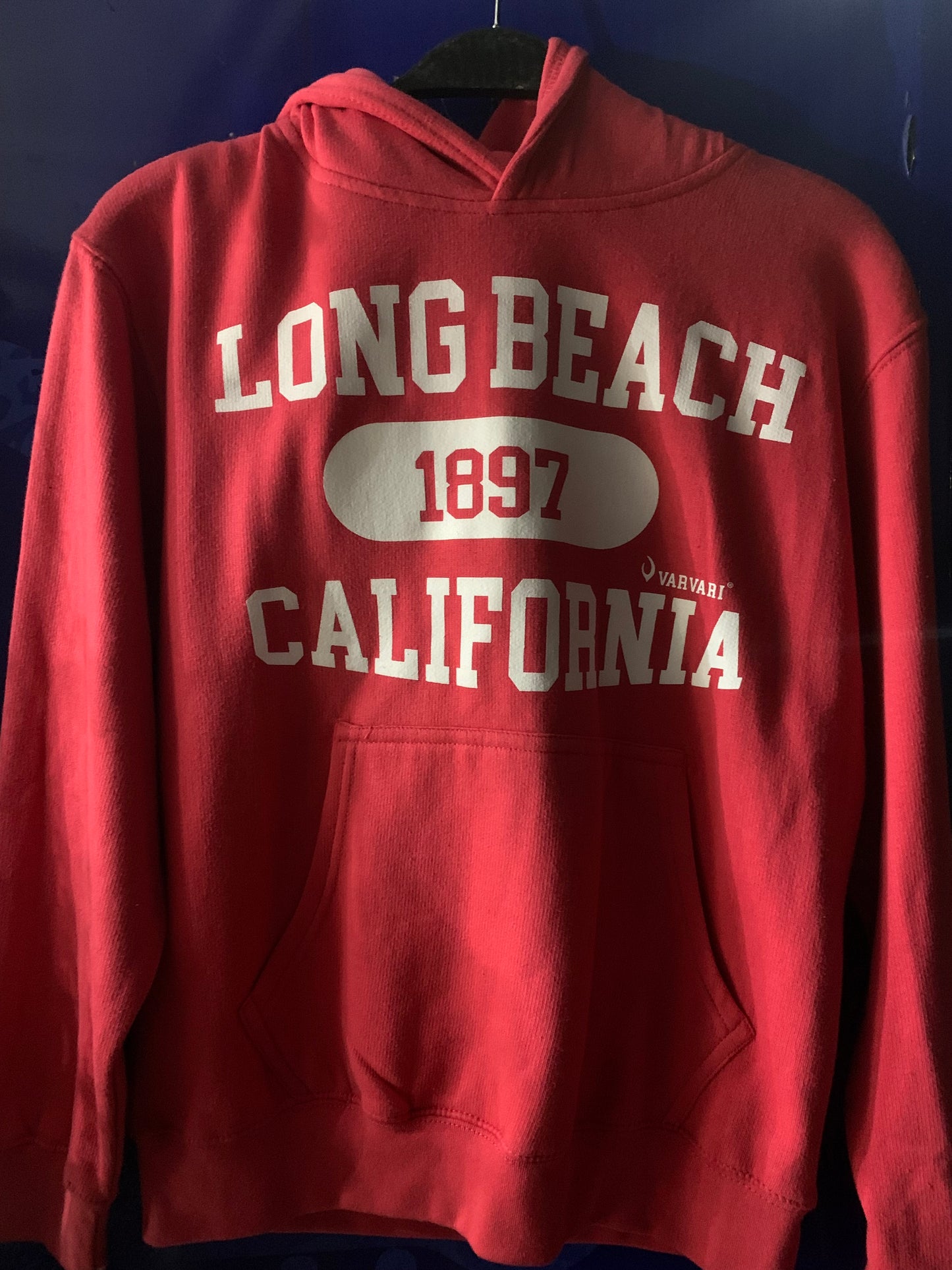 Long Beach 1897 Toddler/Kids Hoodie Pink