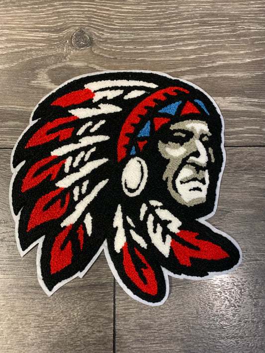 Iron on Patch Indian Head Large