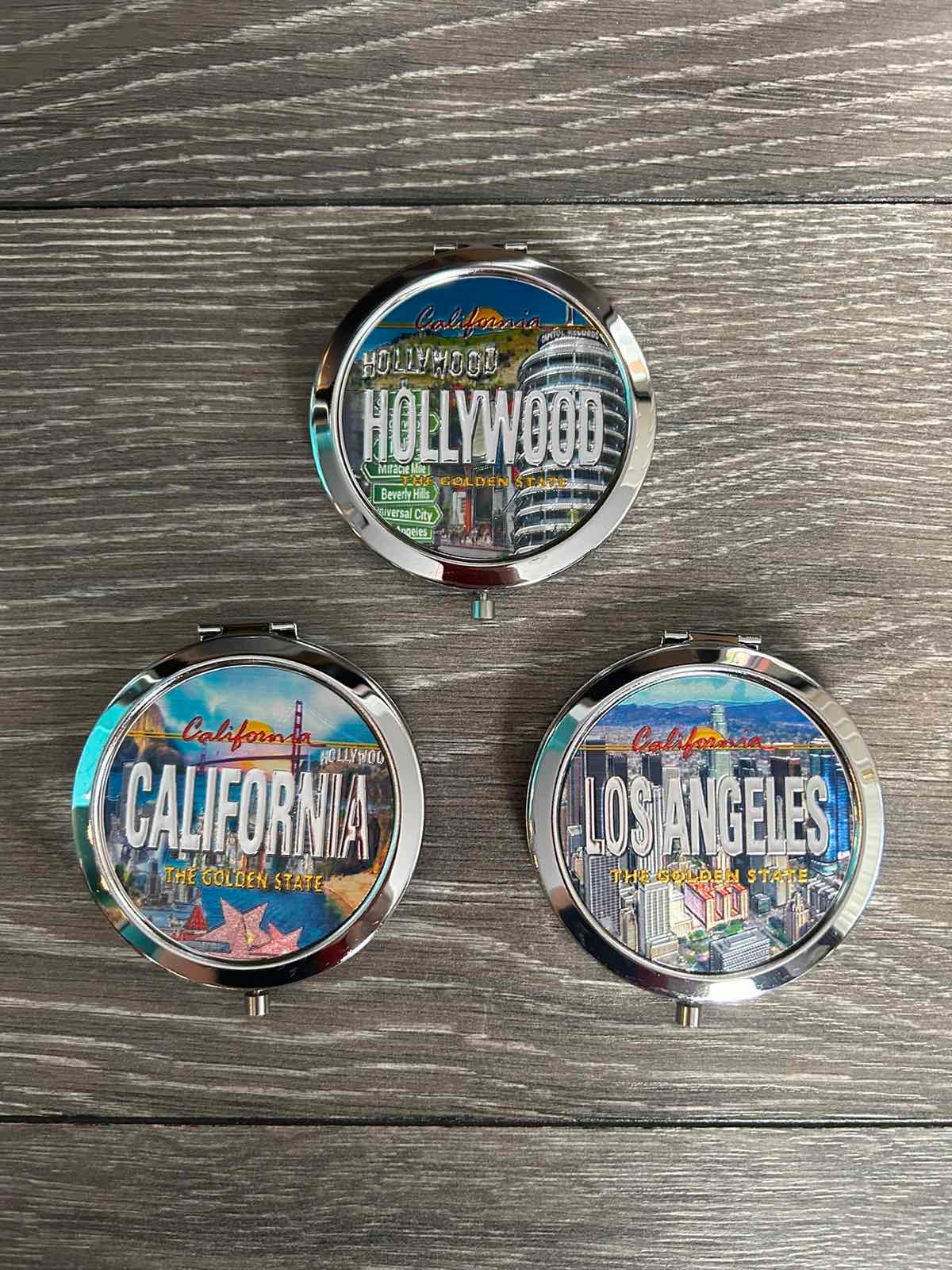 California pocket mirror