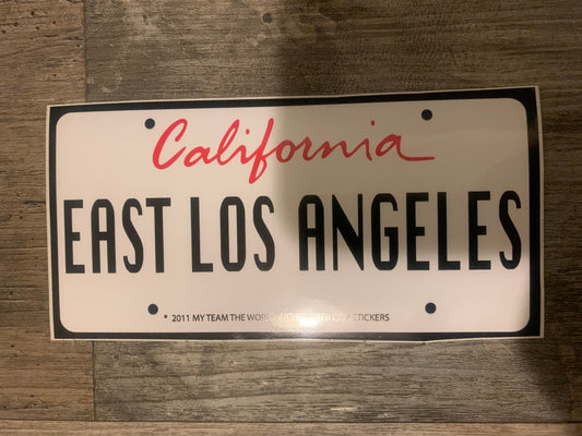 East Los Angeles California Bumper Sticker