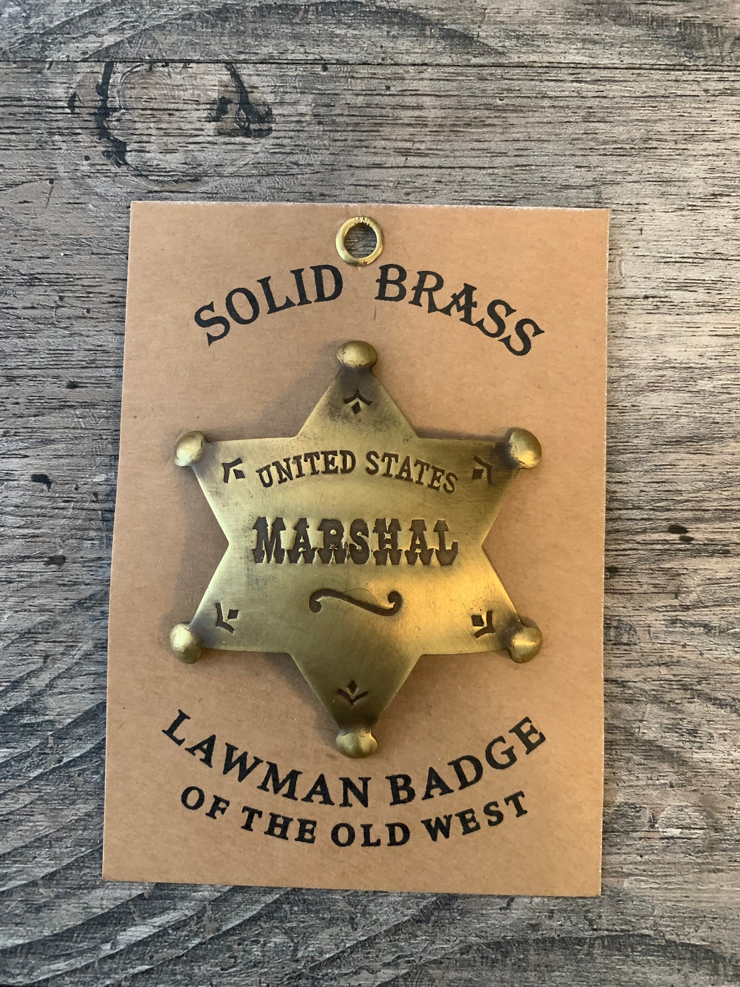 United States Marshal-Lawman of the West badge