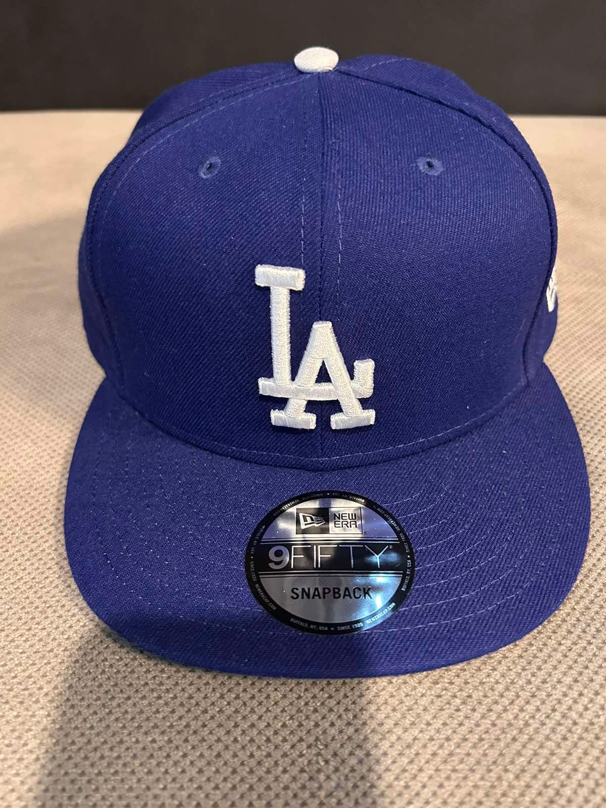 LA Dodgers Flat SnapBack hat-licensed