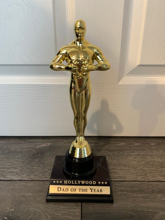 Oscar Award Trophy Replica Large-Dad of the Year