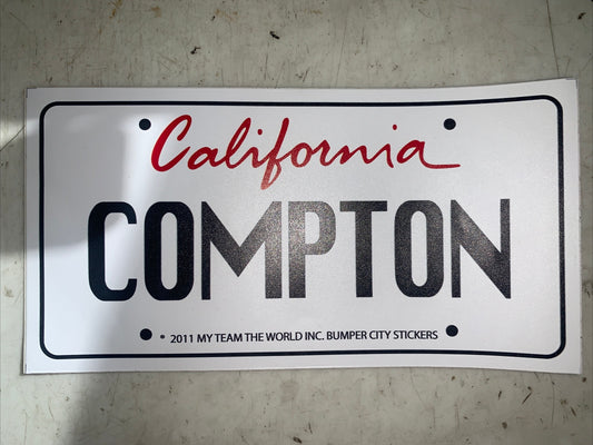 Compton California Bumper Sticker