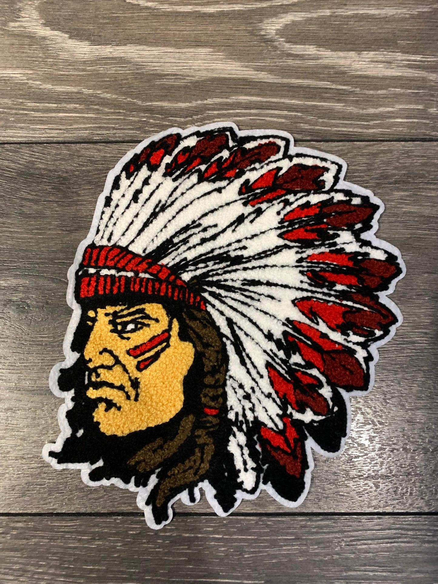 Iron on Patch-Indian Head Large