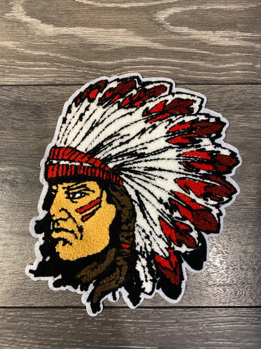 Iron on Patch-Indian Head Large