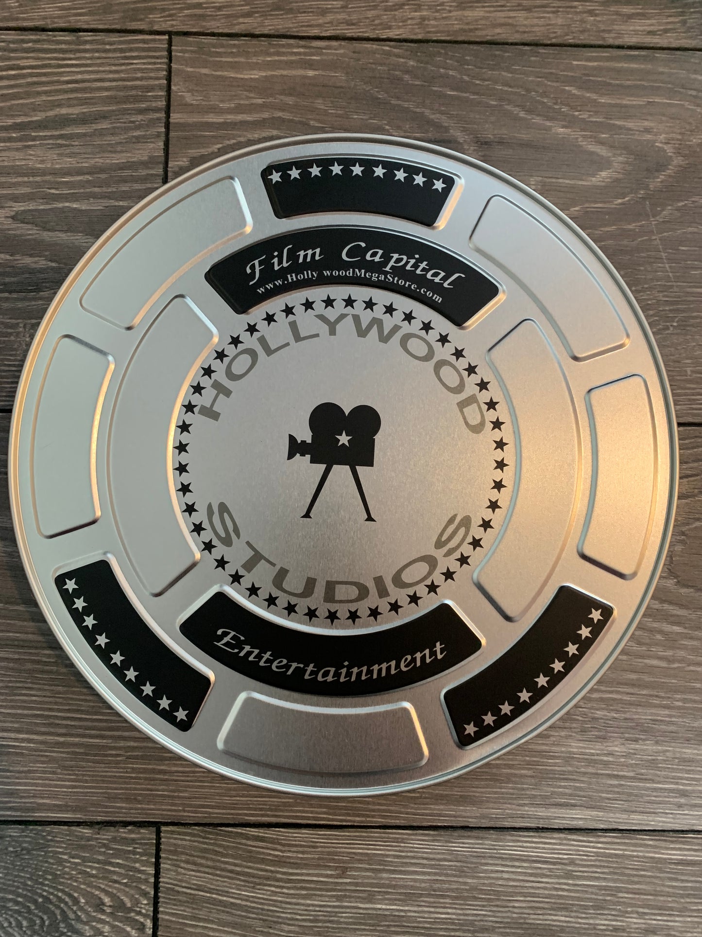 Hollywood Studio Film Reel empty Can