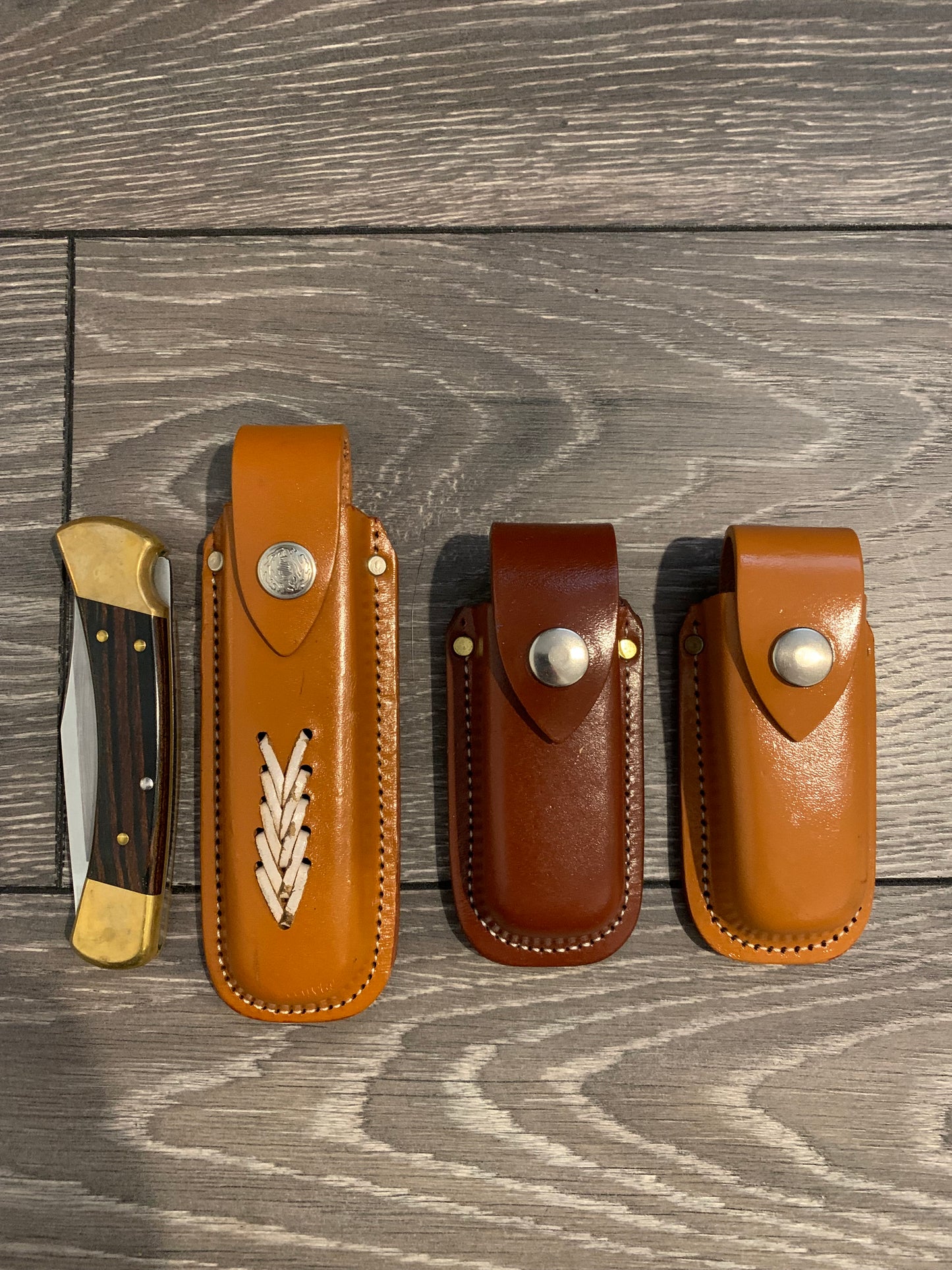 Swiss Knife Case Genuine Leather-Made in Mexico