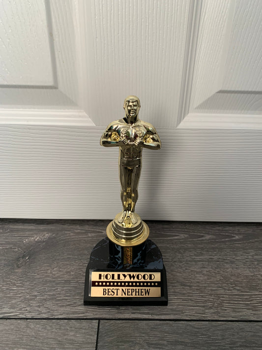 Oscar Hollywood Award Trophy Replica -Best Nephew