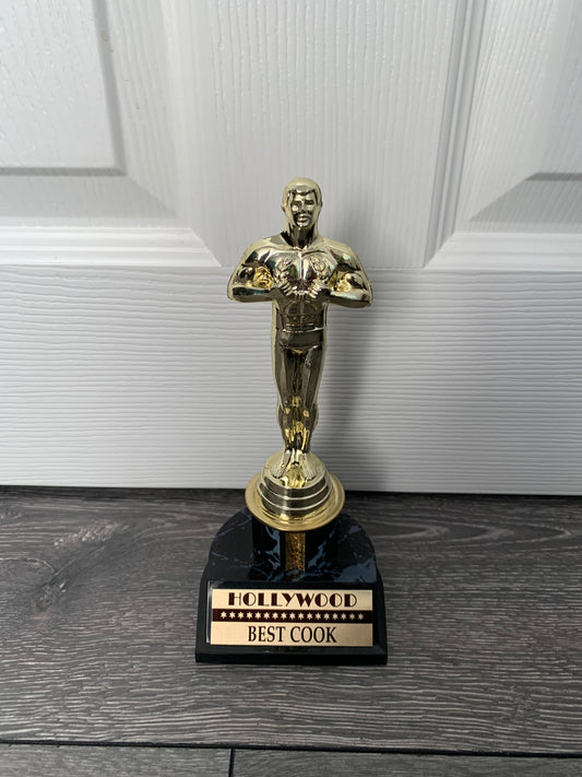 Oscar Hollywood Award Trophy Replica -Best Cook