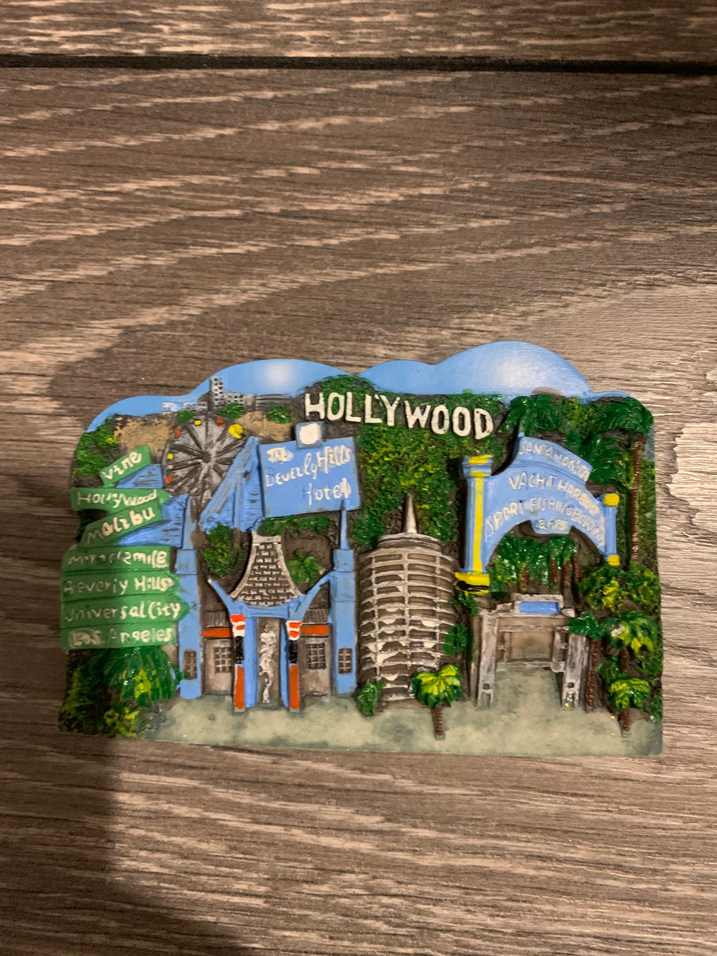 Hollywood California Magnet