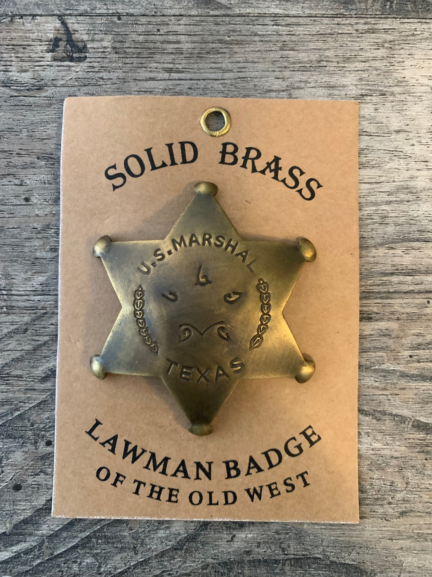 US Marshal Texas-Lawman of the West badge