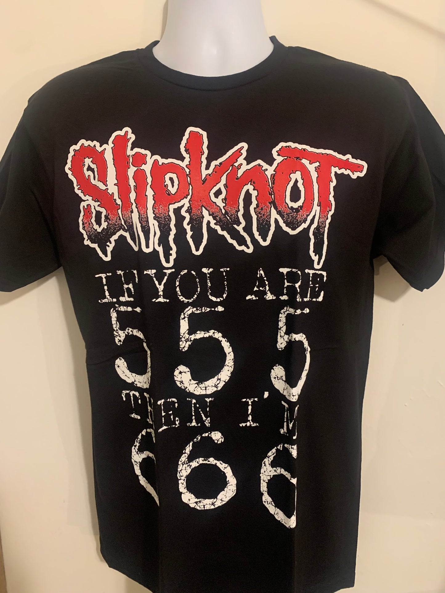 Slipknot If You are 555 I’m 666 t-shirt