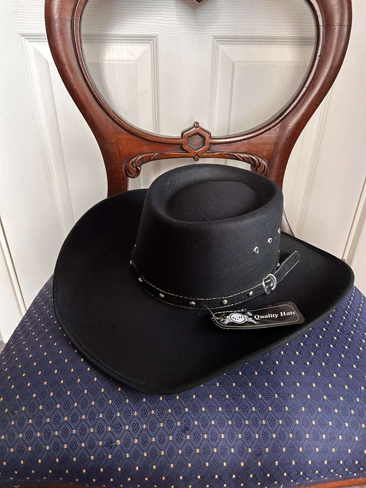 Western Cowboy Gallera Gambler Hat