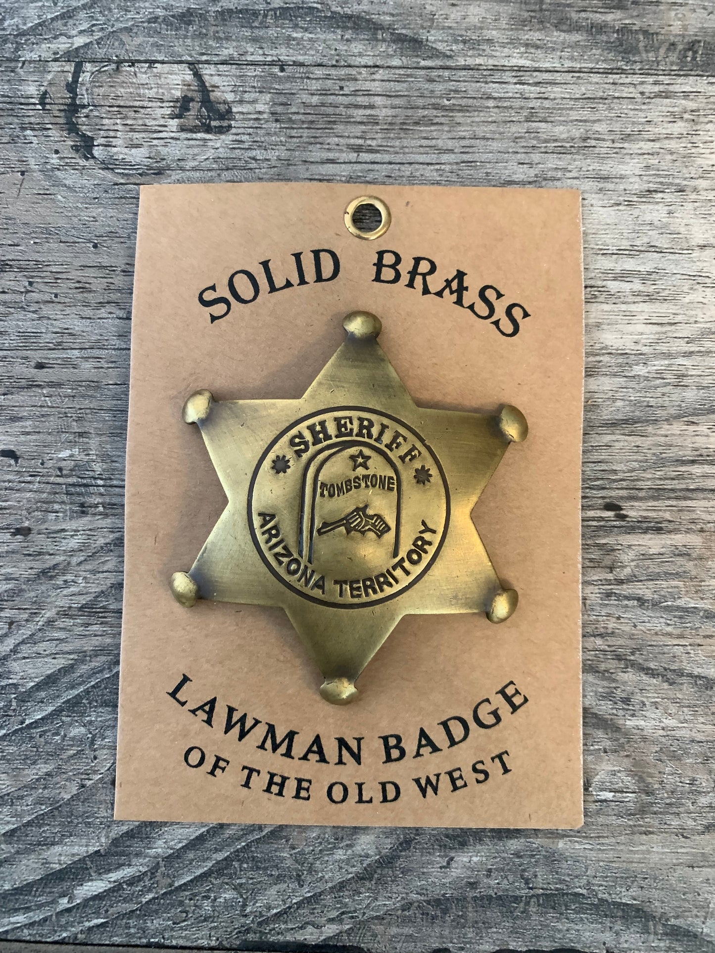 Tombstone Sheriff Arizona Territory-Lawman of the West badge