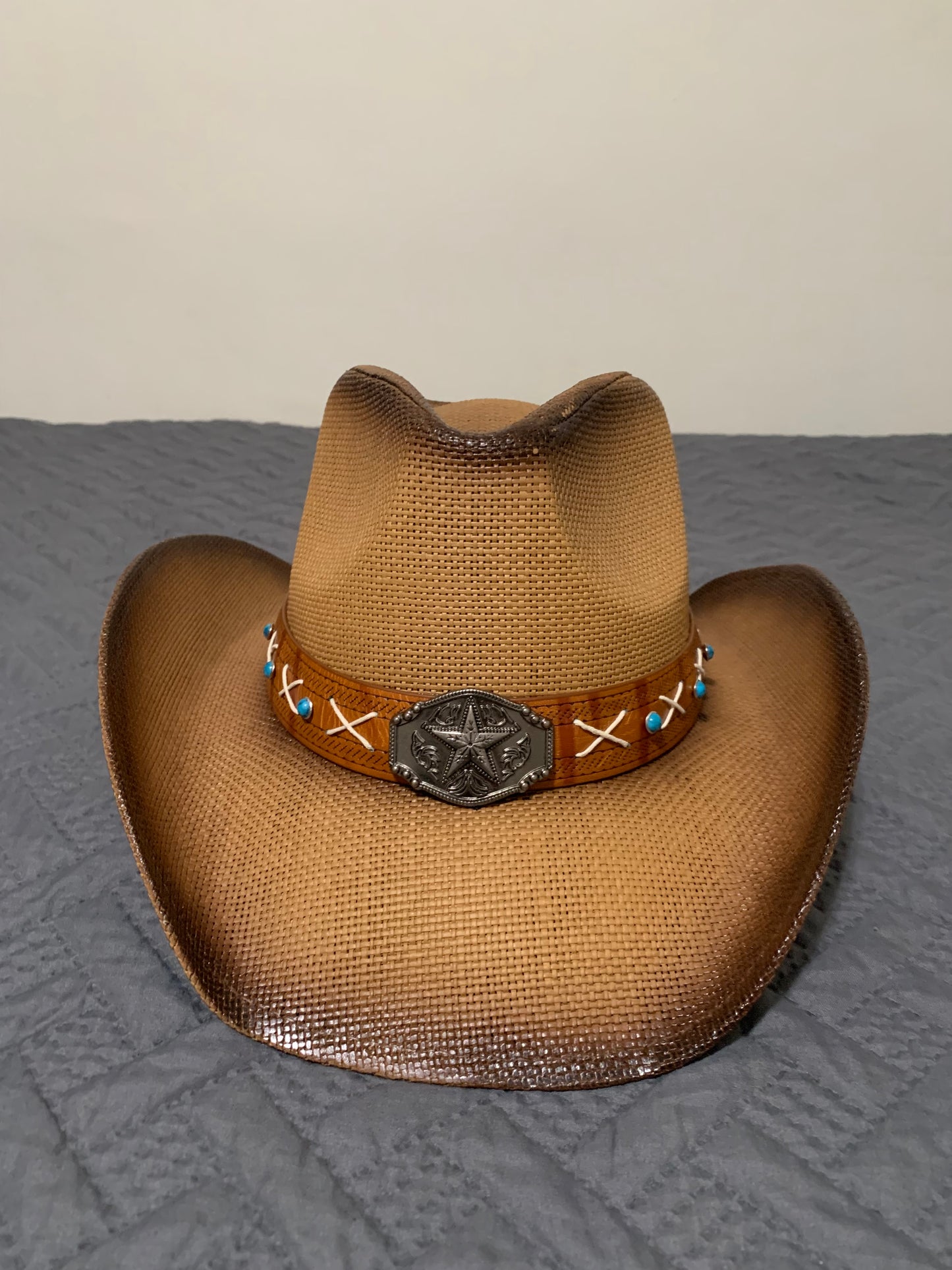 Western Cowboy 100% Straw Hat -one size ST-100