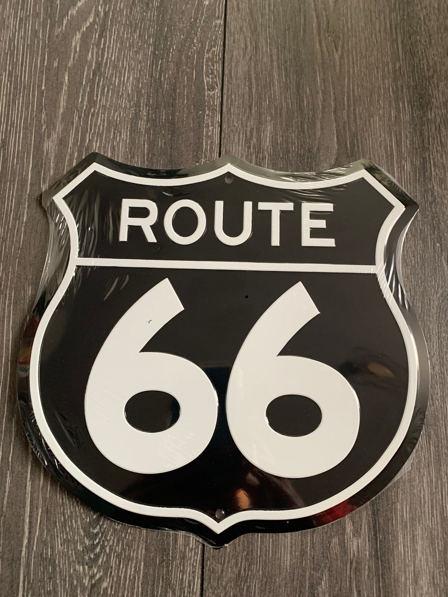 Route 66 Aluminum Sign