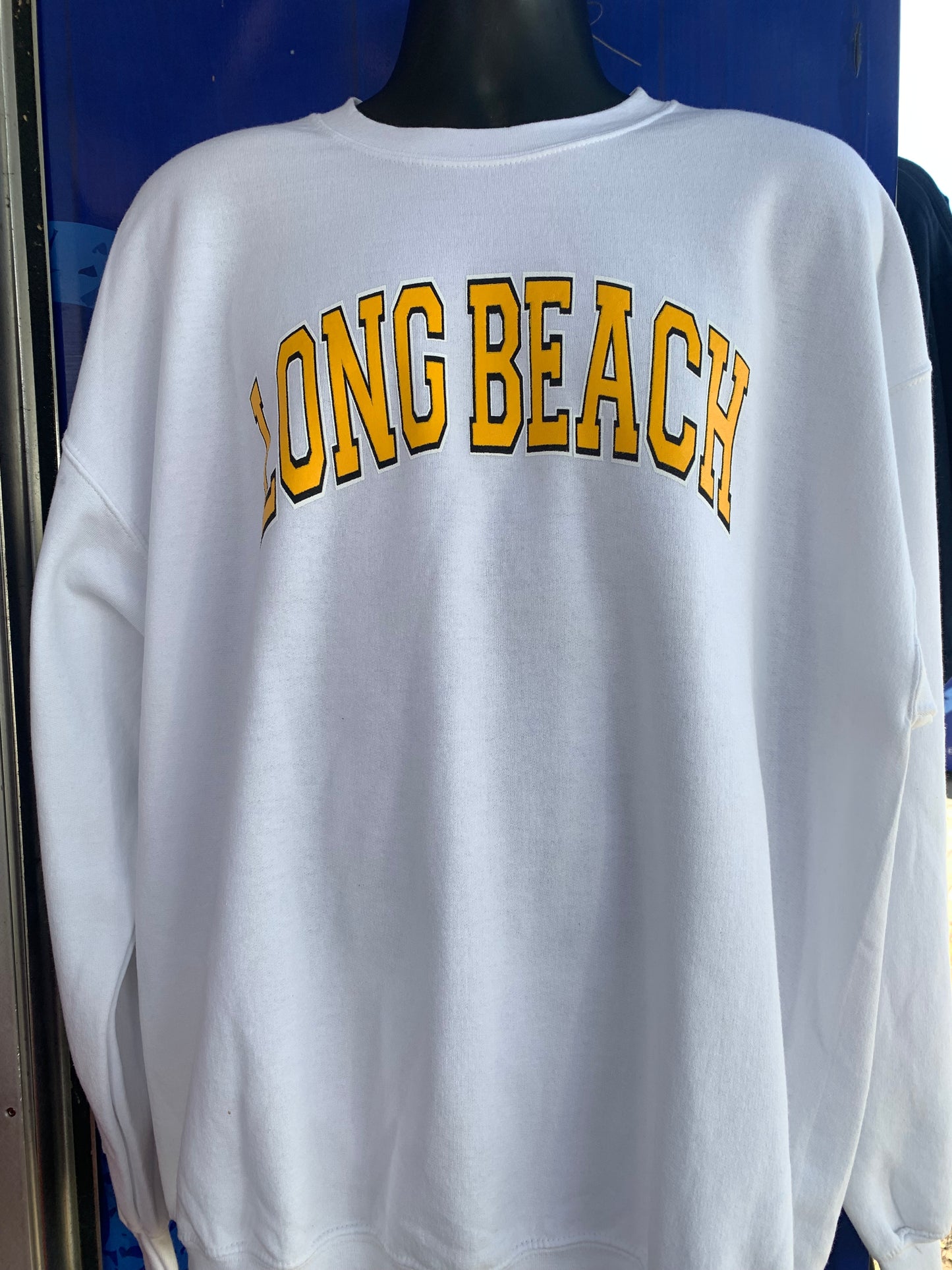 Long Beach Sweatshirt White