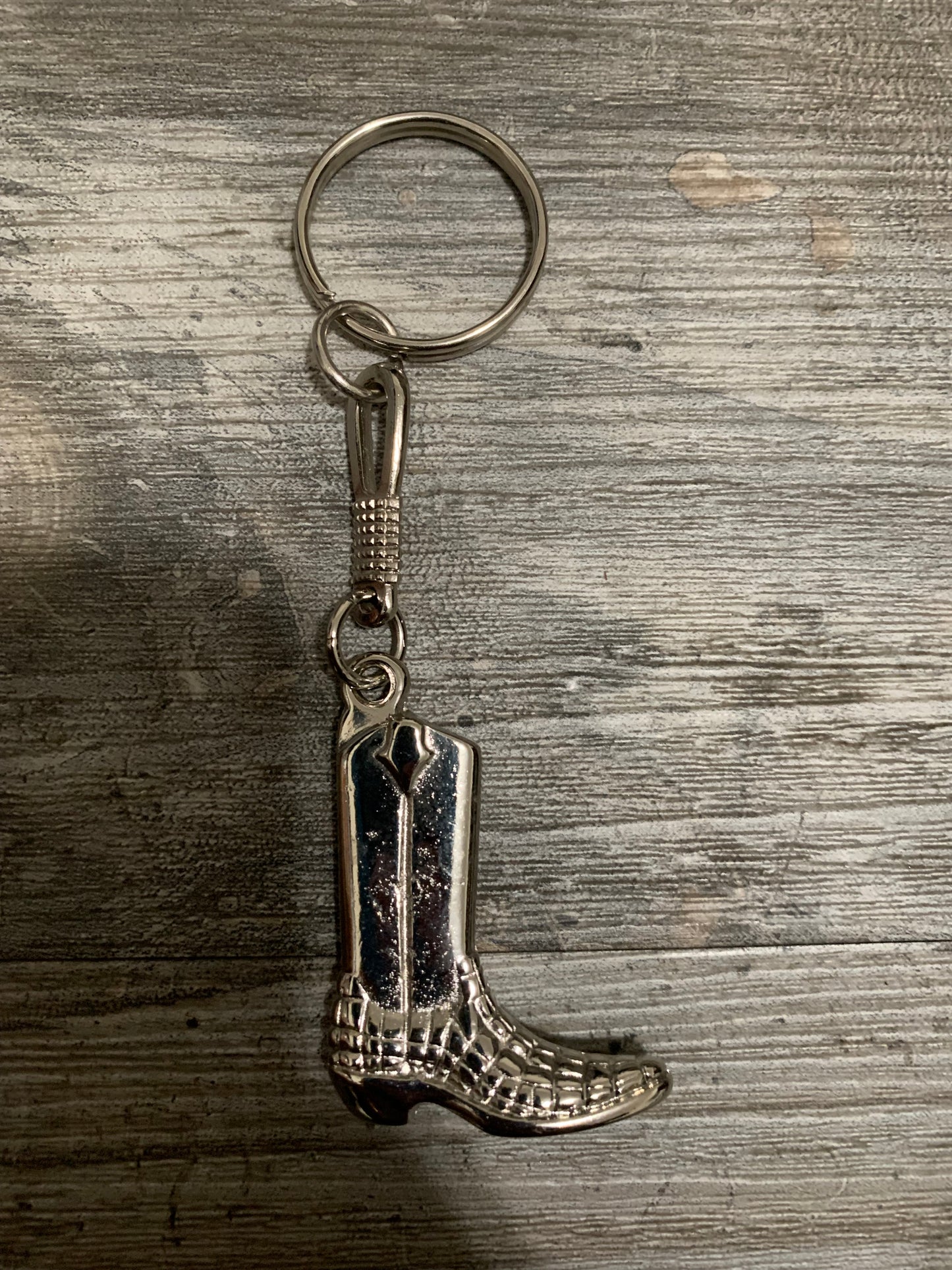 Metal key-chain Cowboy Boot