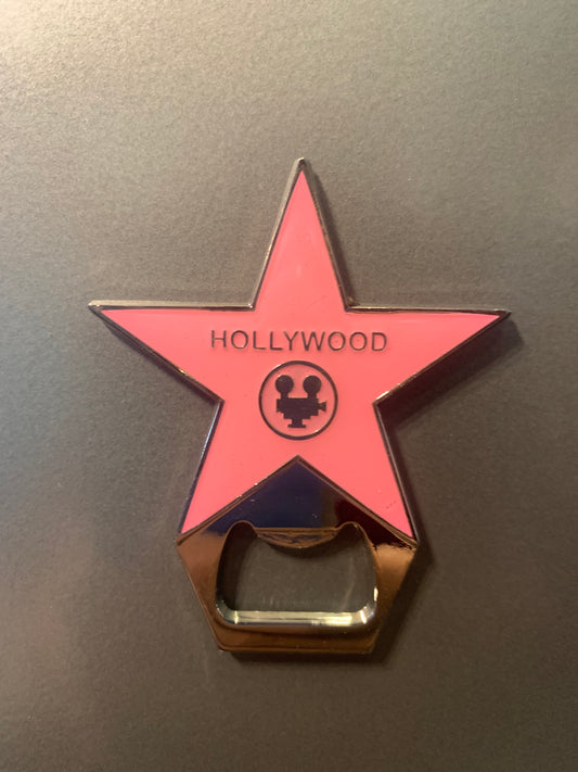 Hollywood Walk of Fame Bottle opener magnet