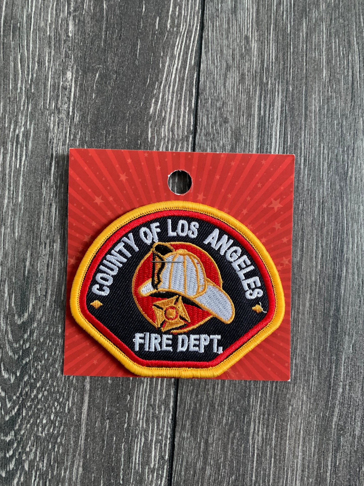 Iron on Patch-Los Angeles Fire Department