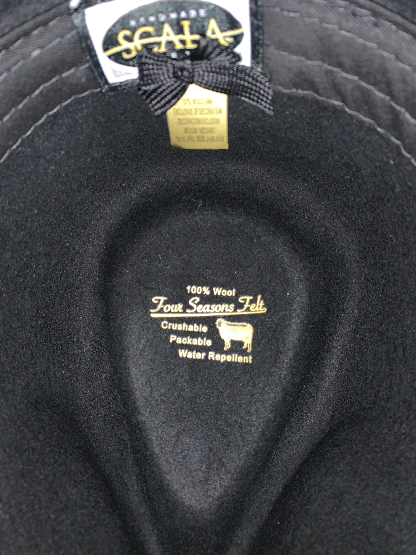 Western Cowboy hat 100%wool by Scala