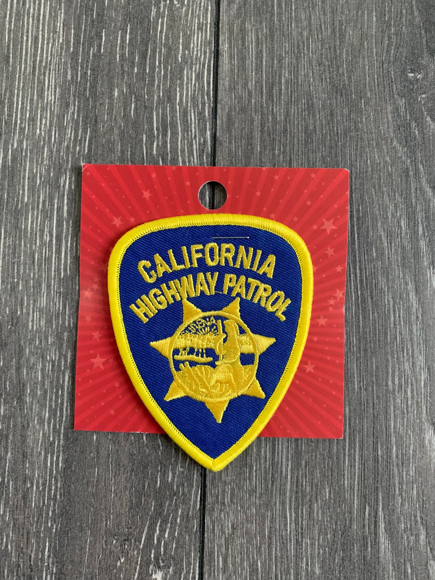 Iron on Patch-California Highway Patrol