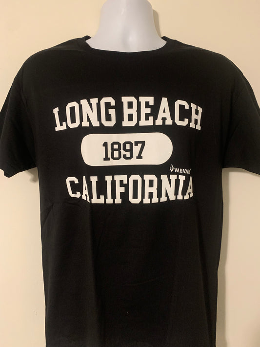 Long Beach 1897 by Varvari TM T-Shirt black