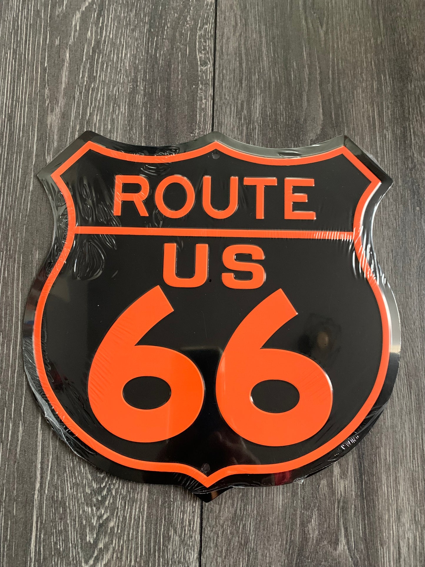 Route 66 US Aluminum Sign