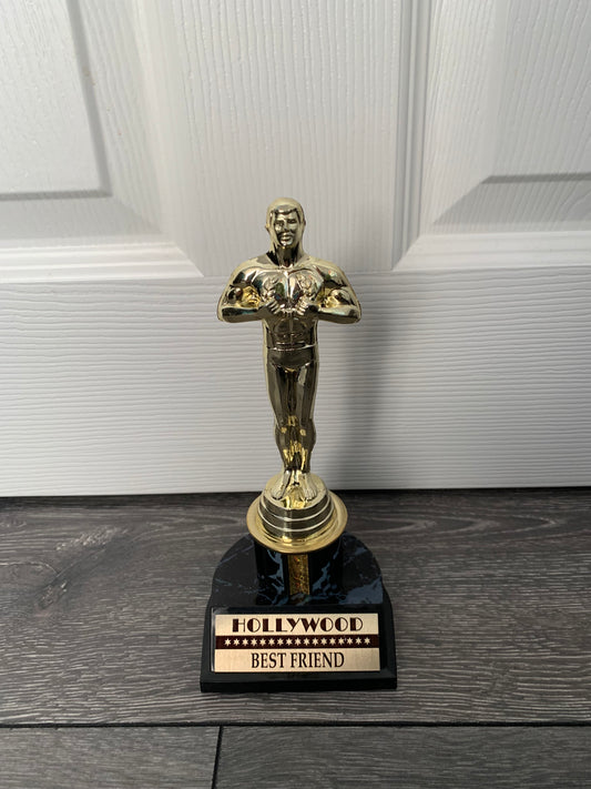 Oscar Hollywood Award Trophy Replica -Best Friend