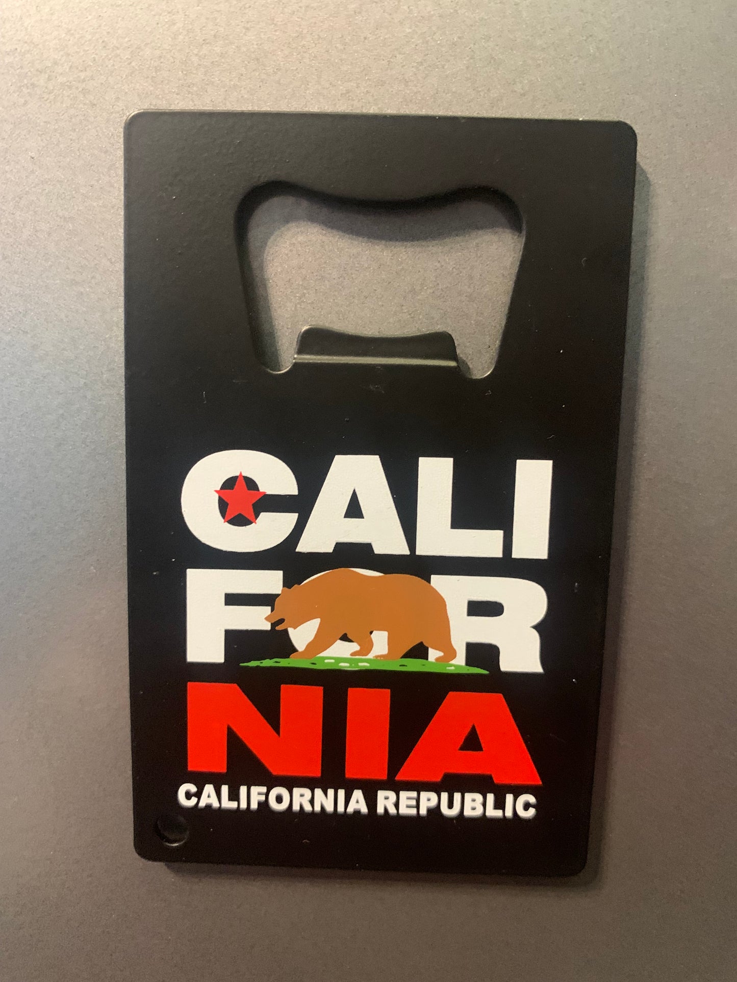 California Republic Bottle opener magnet