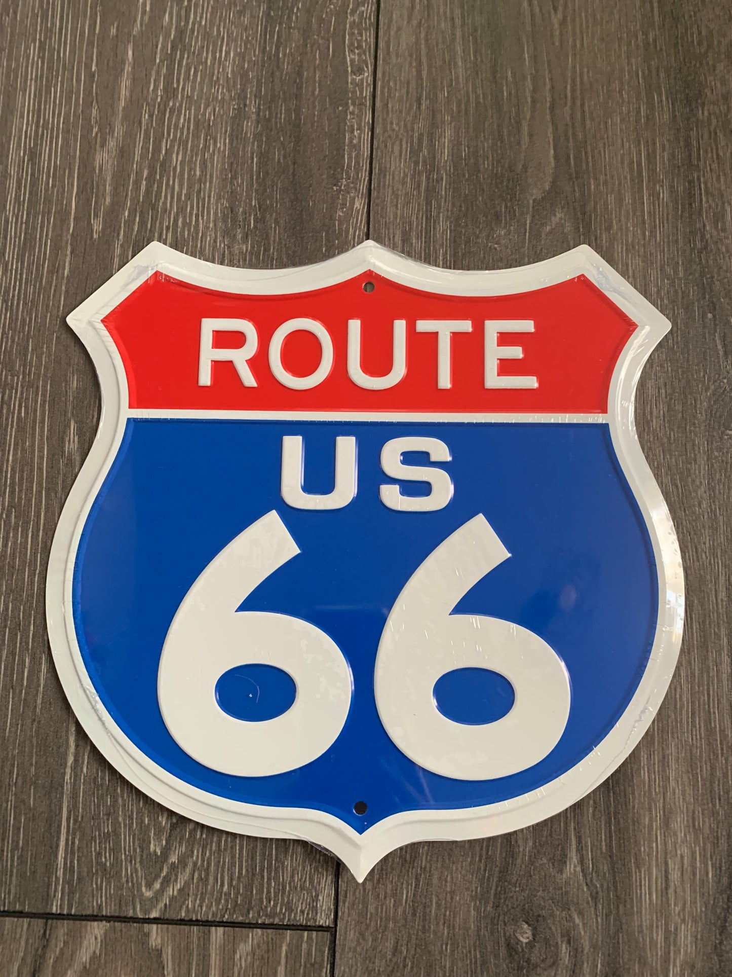 Route 66 Aluminum Sign