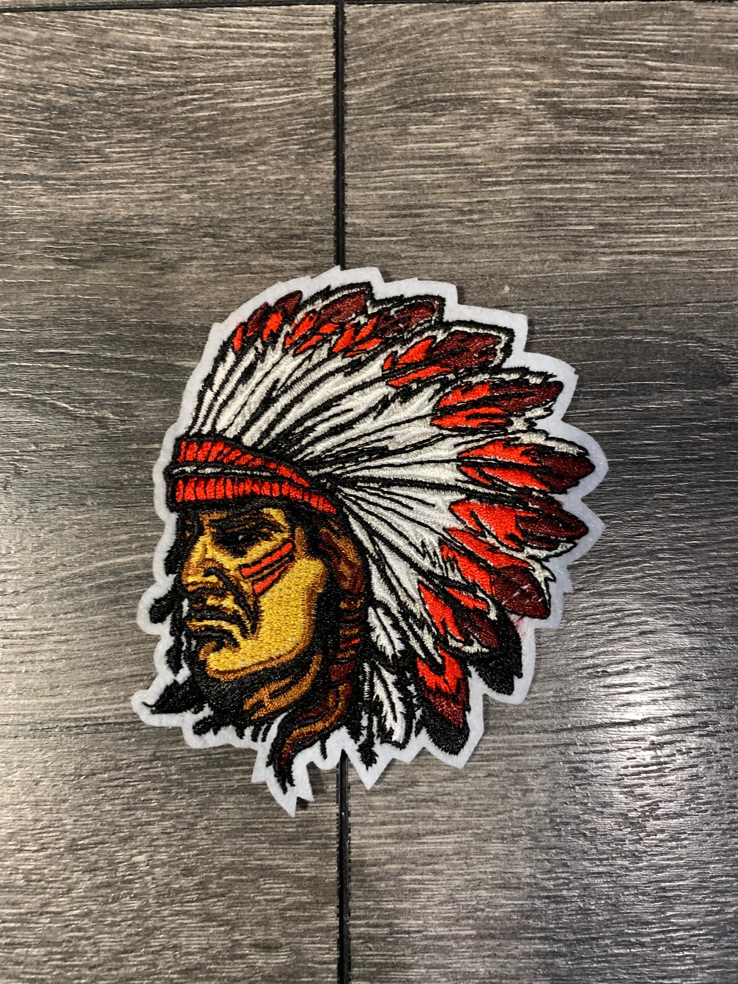 Iron on Patch-Indian Head