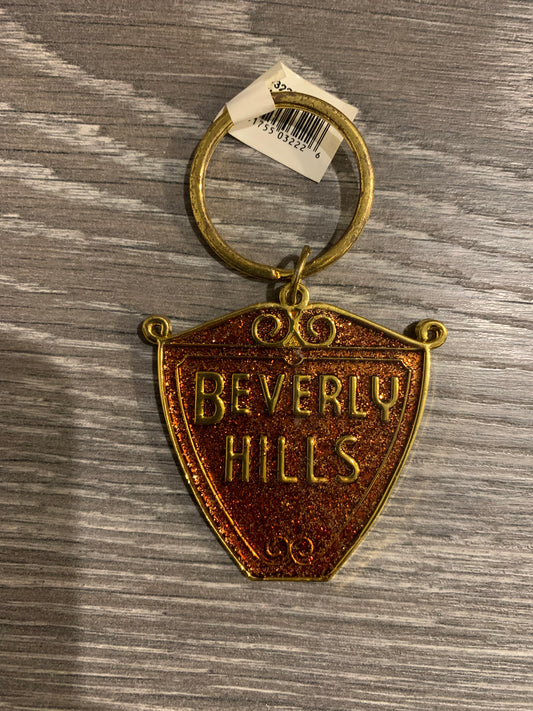 Beverly Hills Sign Metal Keychain