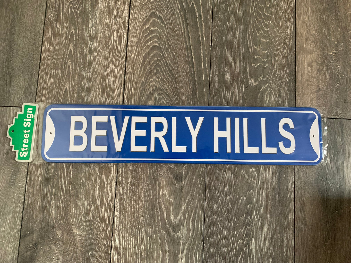 Beverly Hills Aluminum Street Sign