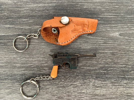 Metal key-chain Pistol-Made in Mexico