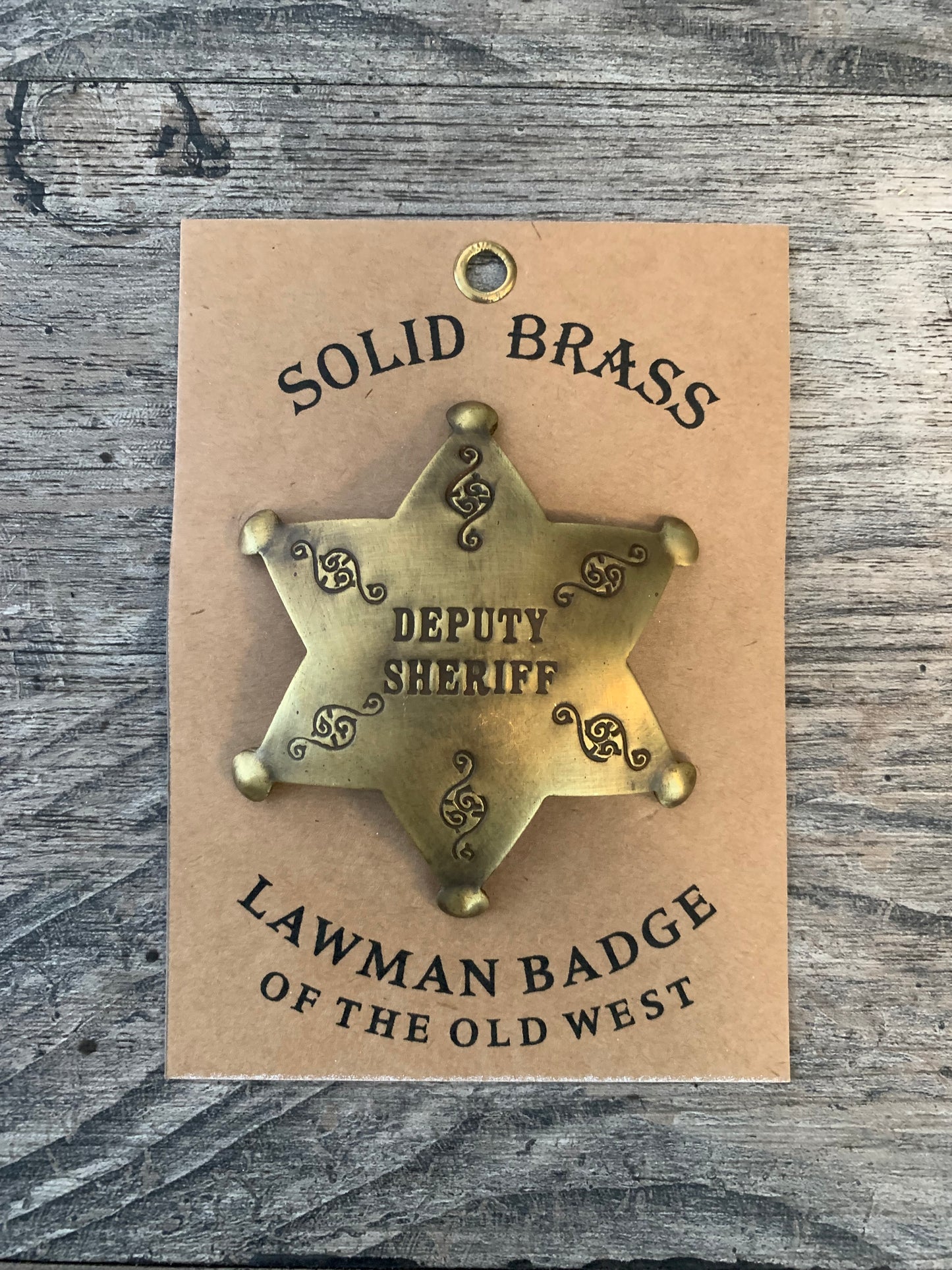 Deputy Sheriff-Lawman of the West badge