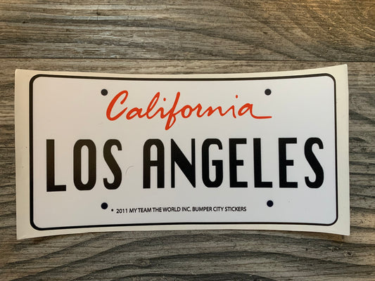 Los Angeles California Bumper Sticker