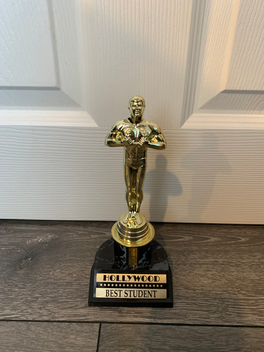 Oscar Hollywood Award Trophy Replica -Best Student