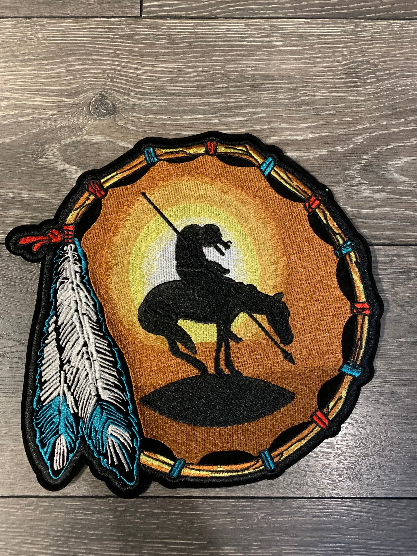 Iron on Patch -The End of the Trail